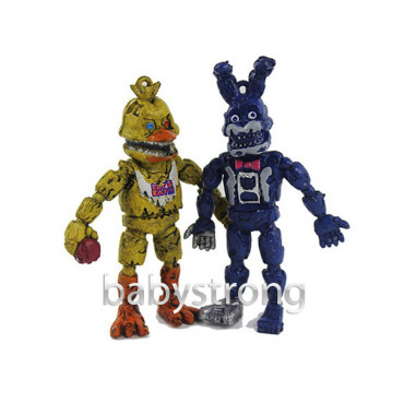 Колекція 5 ночей з Фредді 6 шт. Фігурки 10 СМ Фнаф Аніматроніки Fnaf