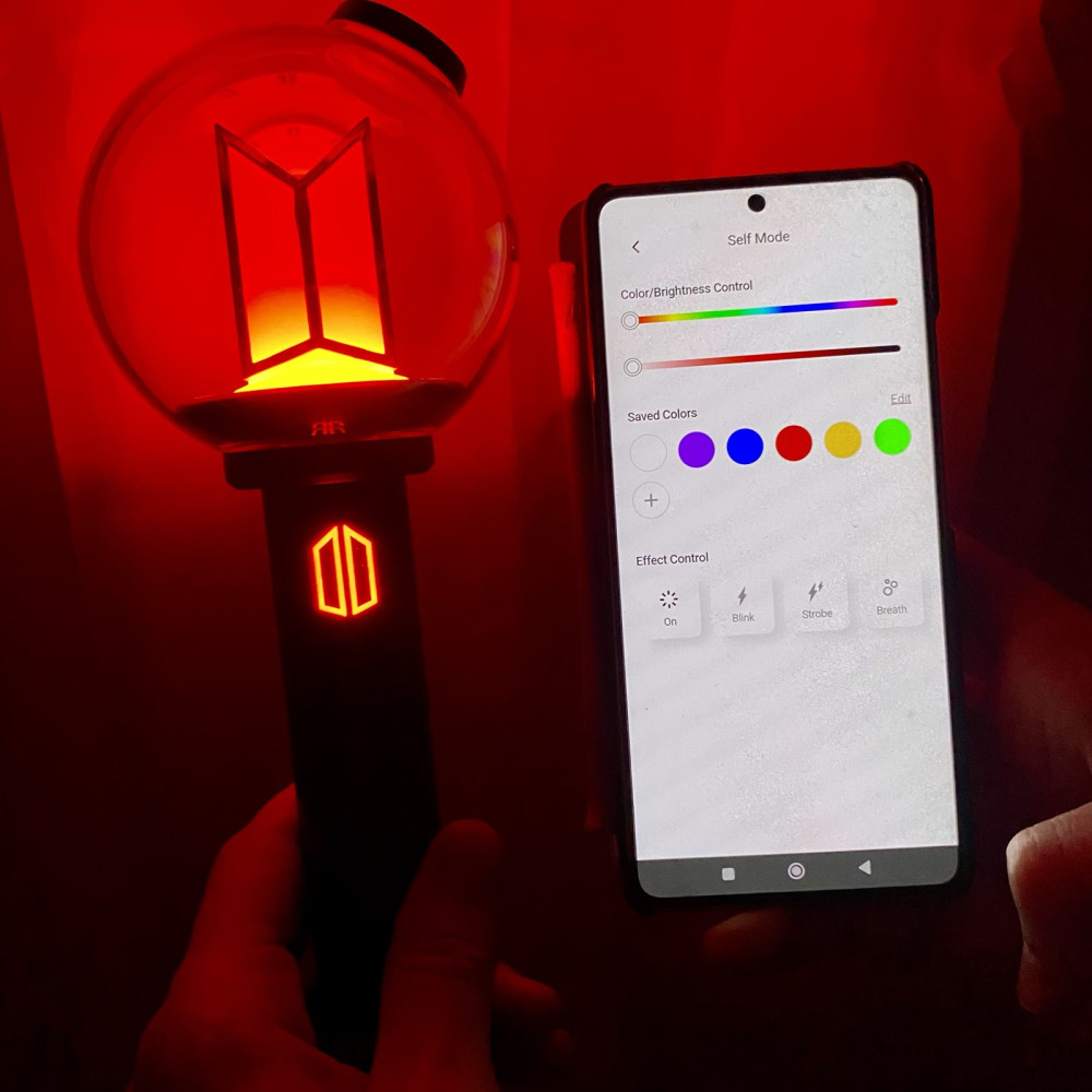 Лайтстік БТС 4 китайська версія 4 Light stick BTS Army Bomb 22 см