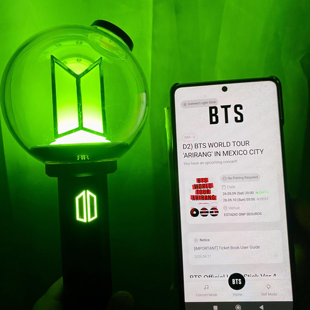 Лайтстік БТС 4 китайська версія 4 Light stick BTS Army Bomb 22 см